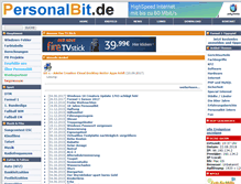 Tablet Screenshot of personalbit.de